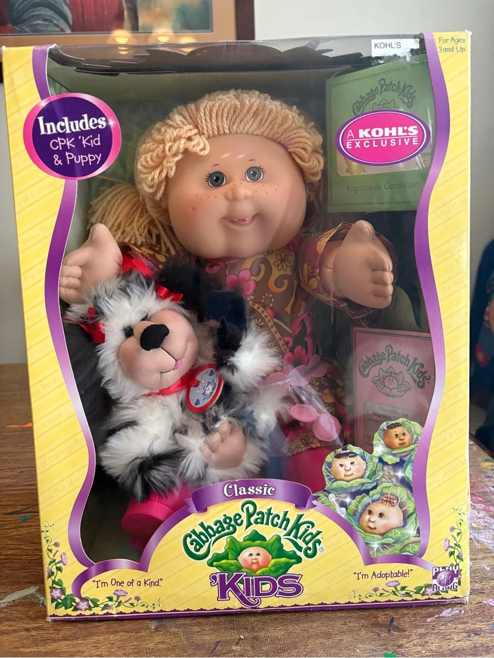 Cabbage Patch Kids CPK Kids & Puppy Set